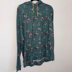 RSVLTS Star Wars Boba Fett All Over Print Hoodie Mens Size XL